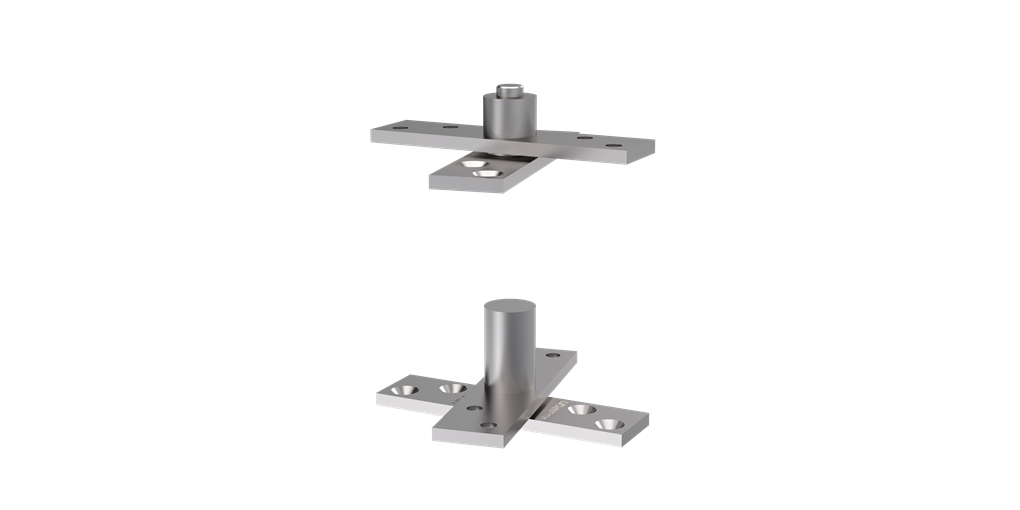 PIVOT SEM REGULAGEM 300KG INOX